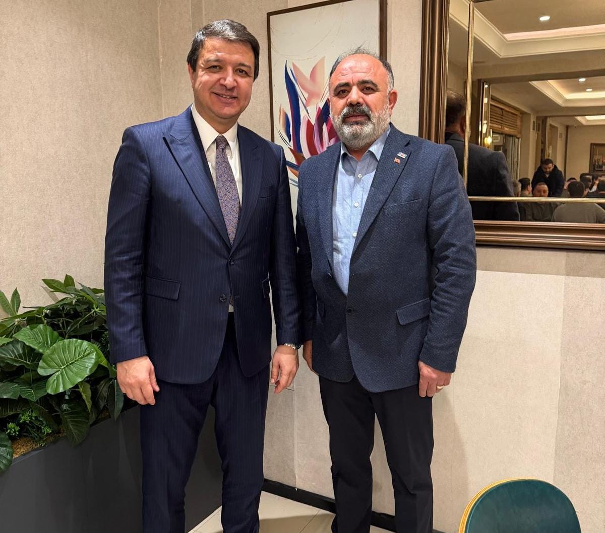 Saadet Partisi Genel Başkanı Sayın Mahmut Arıkan’a Ziyaret: Kültür , Sanatve Turizm Politikalarımızı Paylaştık